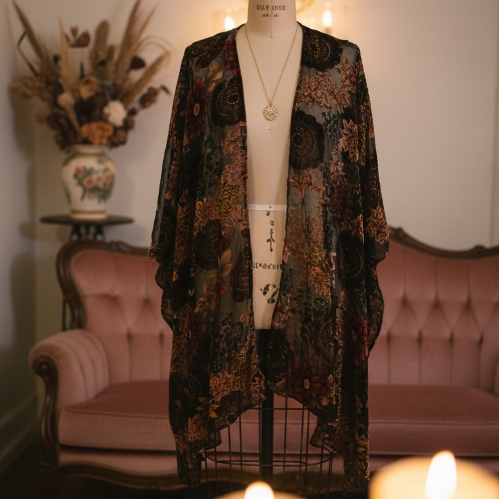 Floral Kimono Cardigan